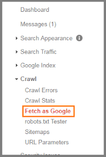 google search console