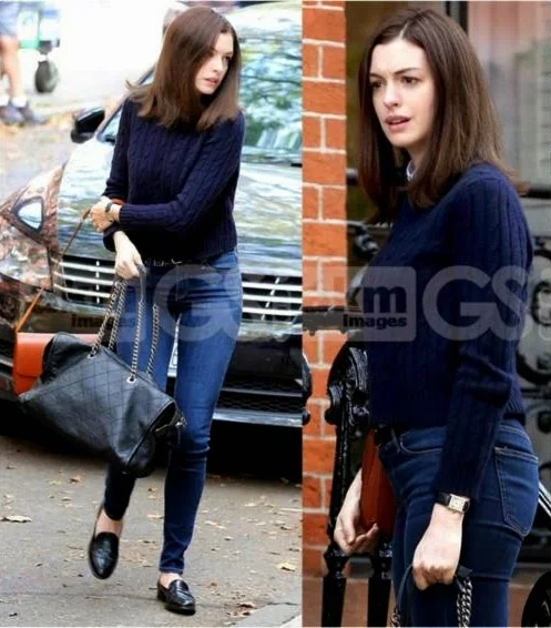 Anne Hathaway in NYC