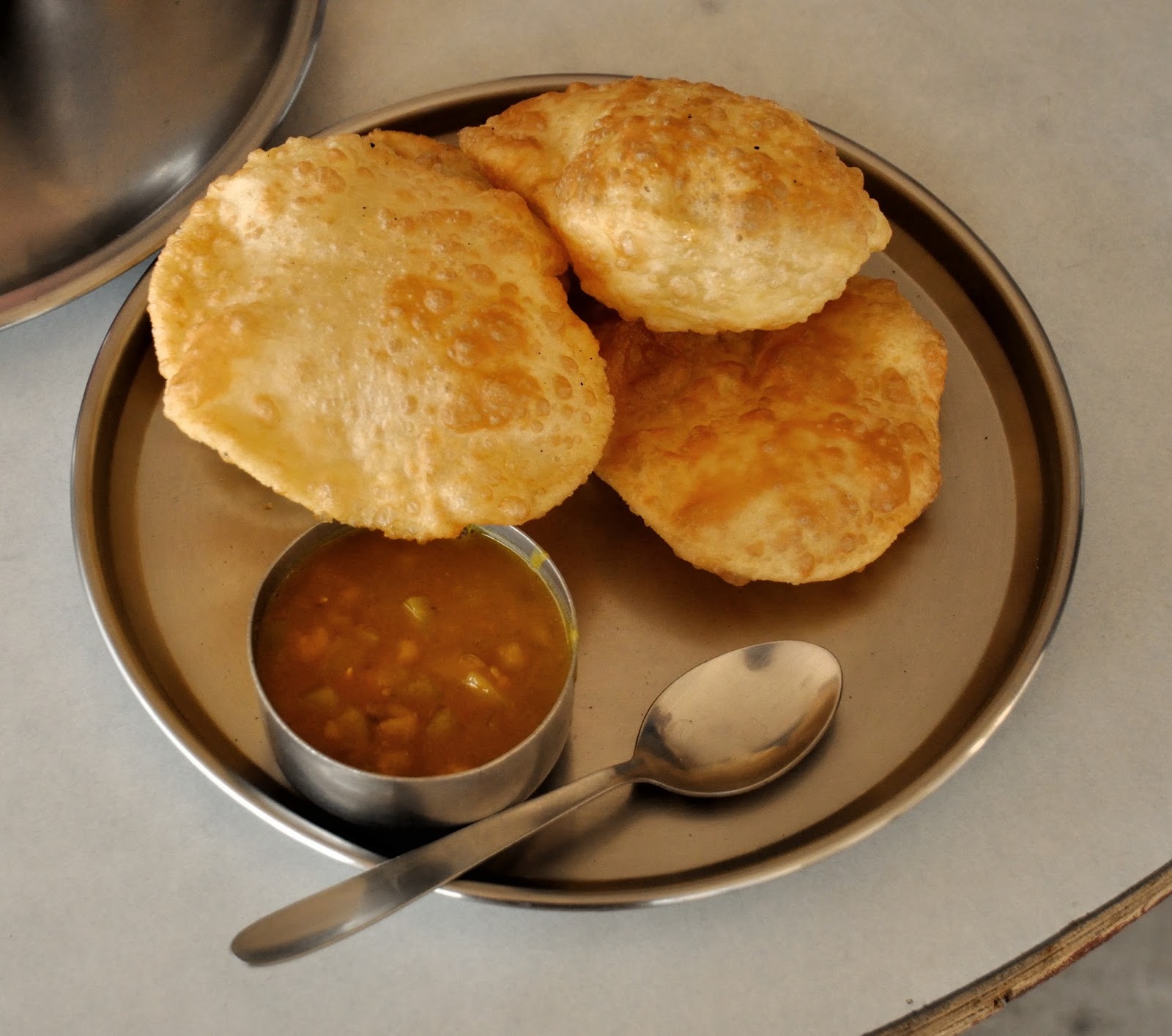 World Food Fried Indian Puris