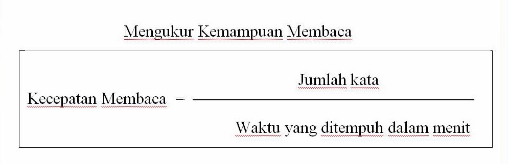 Cara Mengukur Kemampuan Dan Kecepatan Membaca - Universal Pendidikan