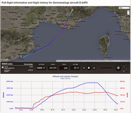 Airbus на Germanwings със 148 пътници се разби във Франция