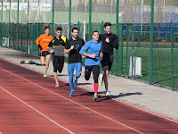 Entrenamiento de series en pista