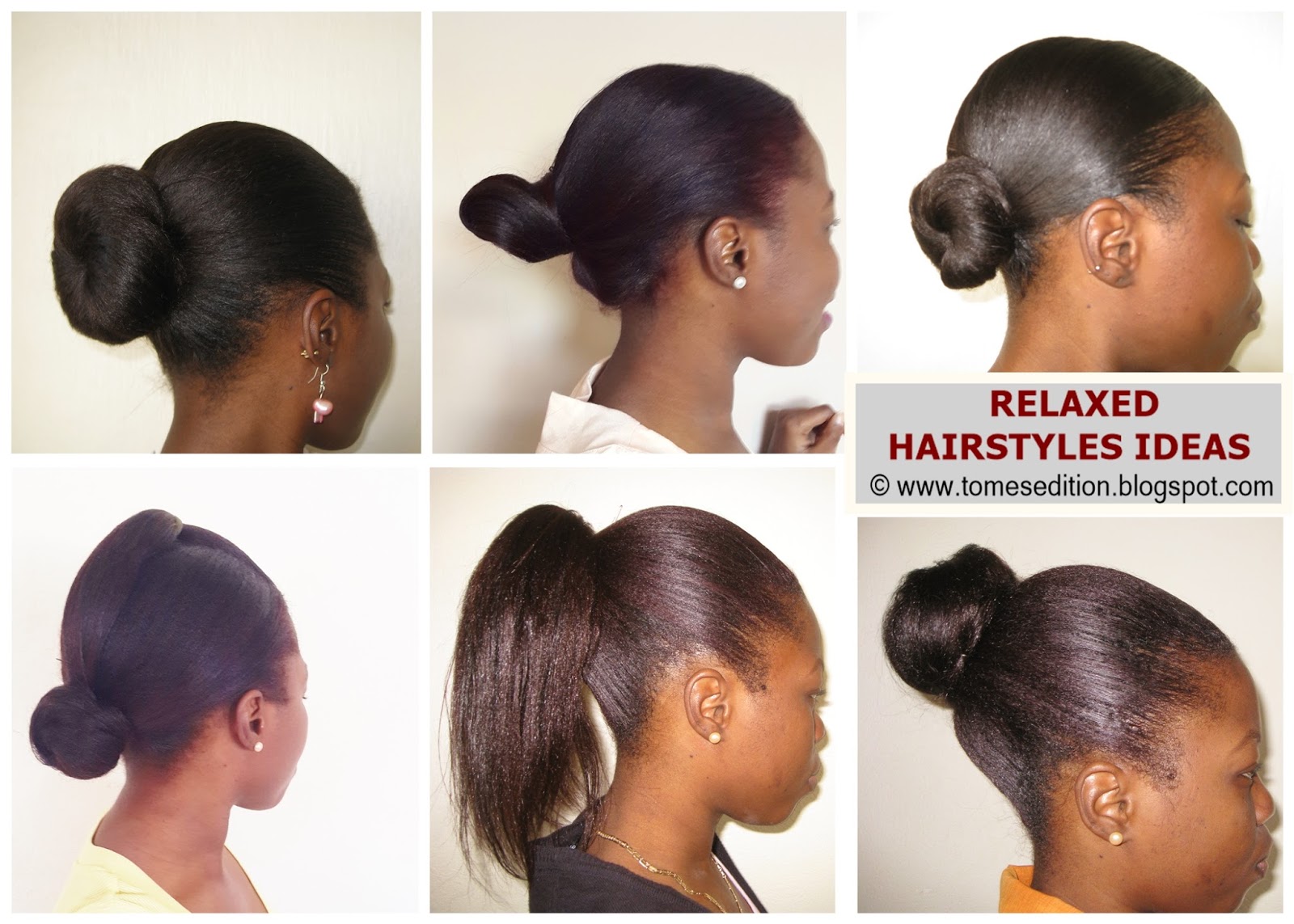 Tomes Edition Favorite Ways To Style My Relaxed Hair