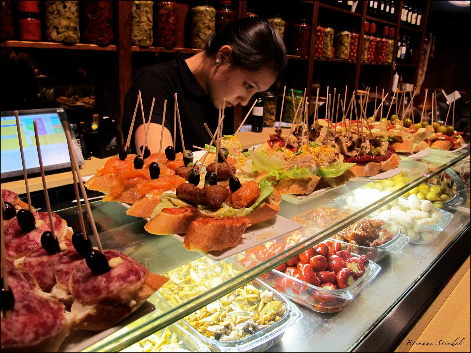 ETIENNE STIEDEL PHOTOGRAPHE AMBIANCE TAPAS A BARCELONE