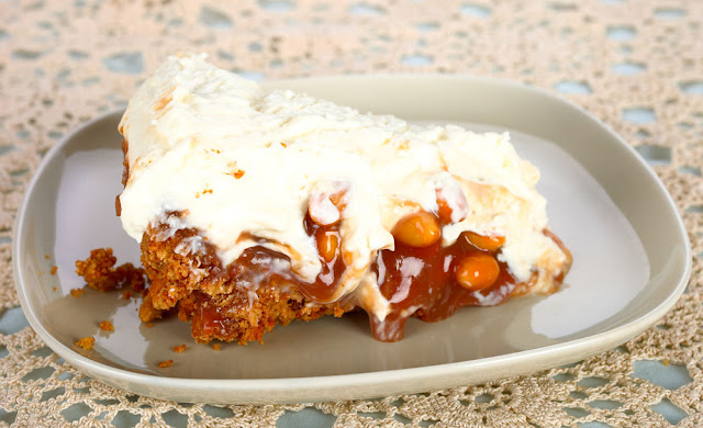Käsekuchen mit Karamell und Erdnüssen. Edyta Guhl http://mein-dolcevita.blogspot.de