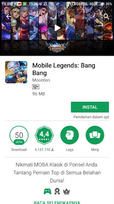 Mobile Legend Original - bukan MODIF