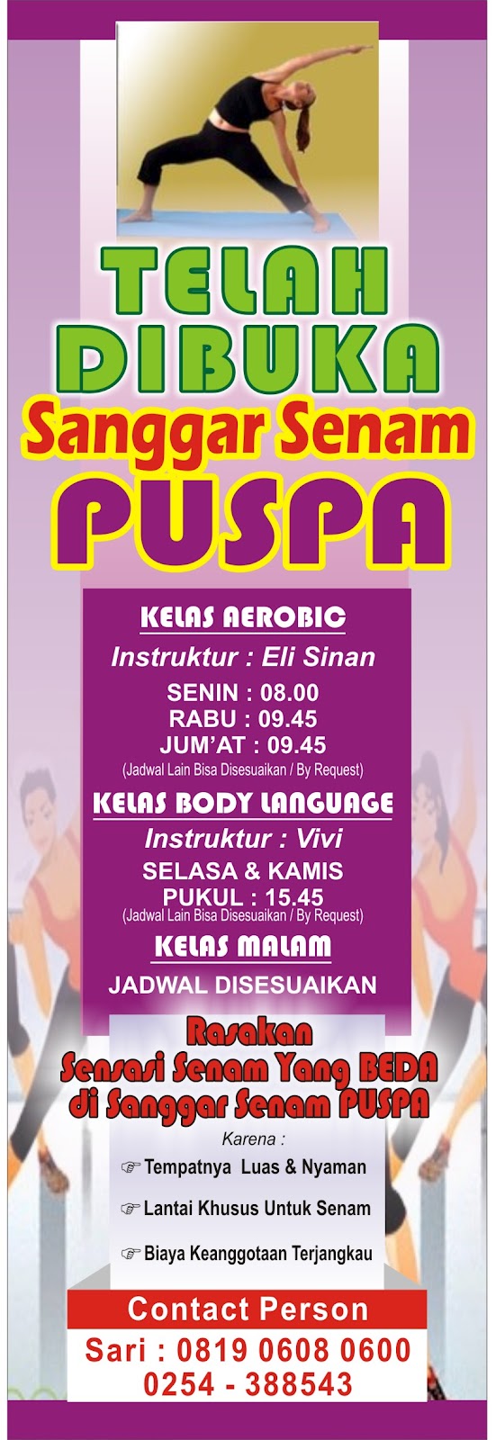 Sanggar Senam Puspa Ade Desain