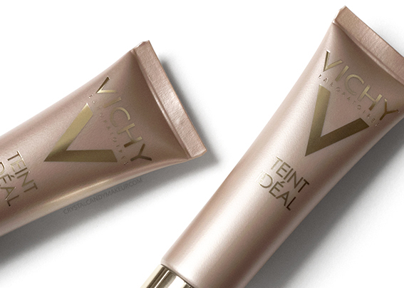 Vichy Teint Ideal Illuminating Cream Foundation Dry Skin Review Before After