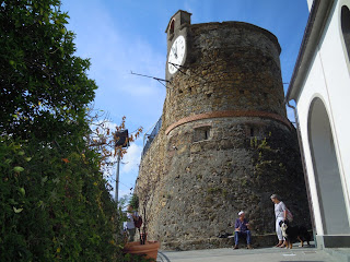 Riomaggiore: Castello dell'orologio