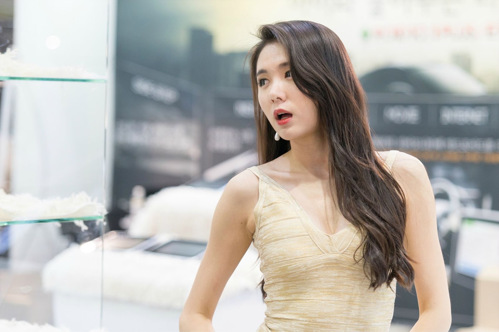 Min Yu Rin - 2015 Seoul Auto Salon ~ Cute Girl - Asian Girl - Korean ...