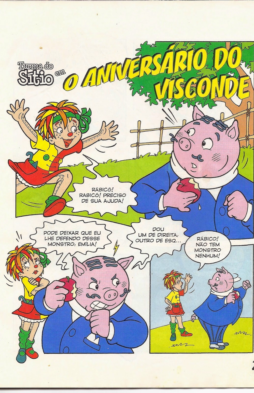 Pablog do Sítio do Picapau Amarelo Quadrinhos Pablog do Sítio do Picapau Amarelo Quadrinhos