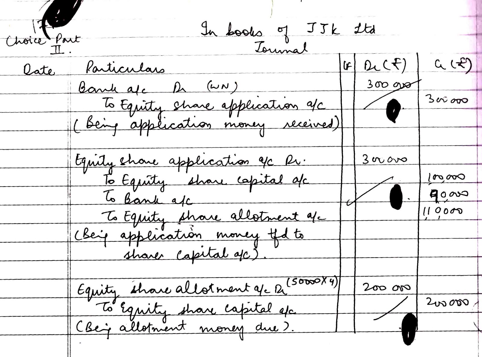 CBSE Class XII Accountancy answer sheet cbse class 12th Accountancy Topper answer sheet
