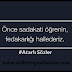 Laf Sokucu Atarlı bir Söz