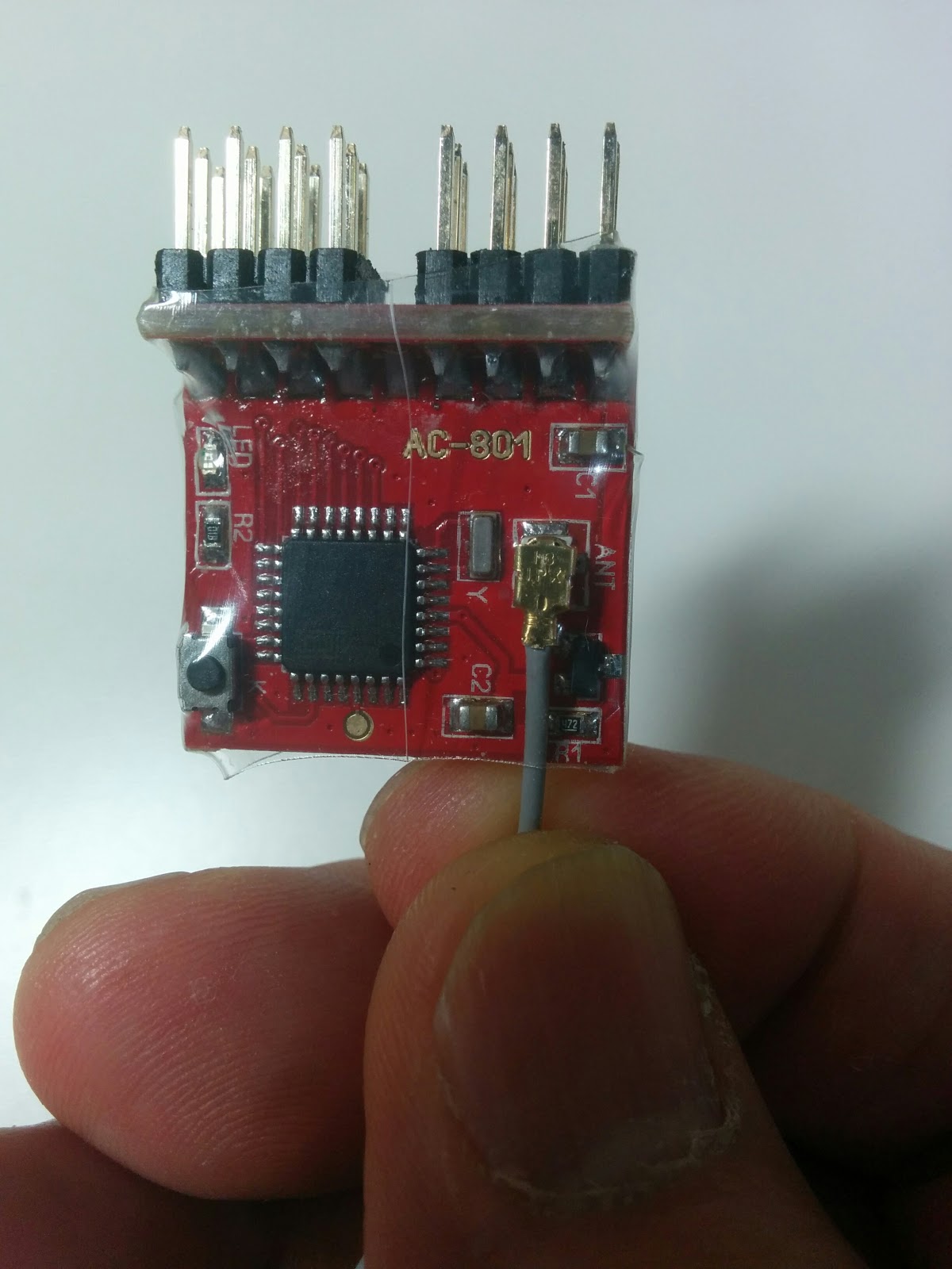 Flashing DIY Frsky 8CH RX - AC810 / F801 … by David HK September 2016