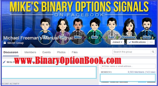 Binary options trading facebook