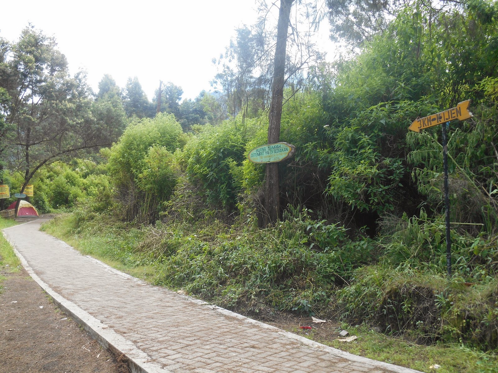 ijen hiking start point