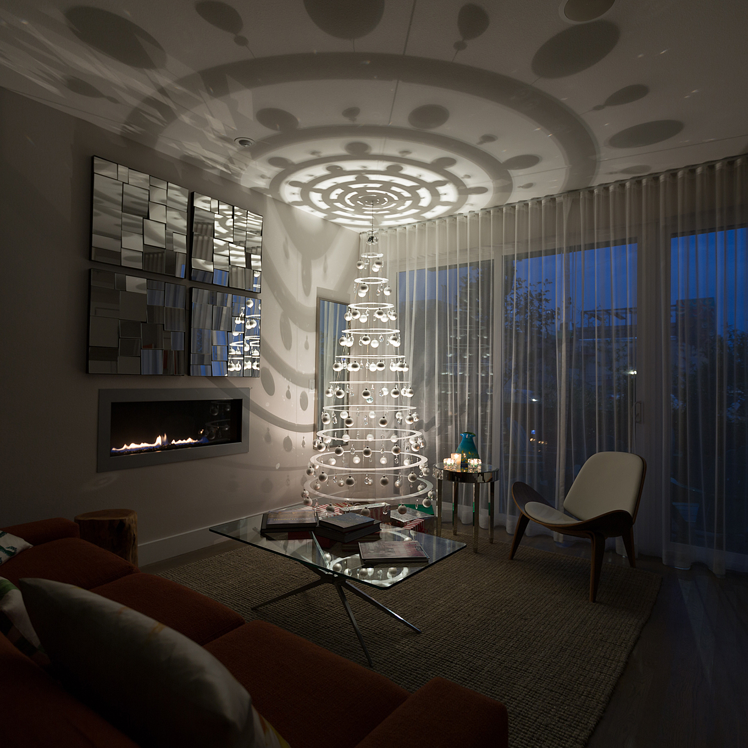 Fiorito Interior Design The Modern Christmas Tree