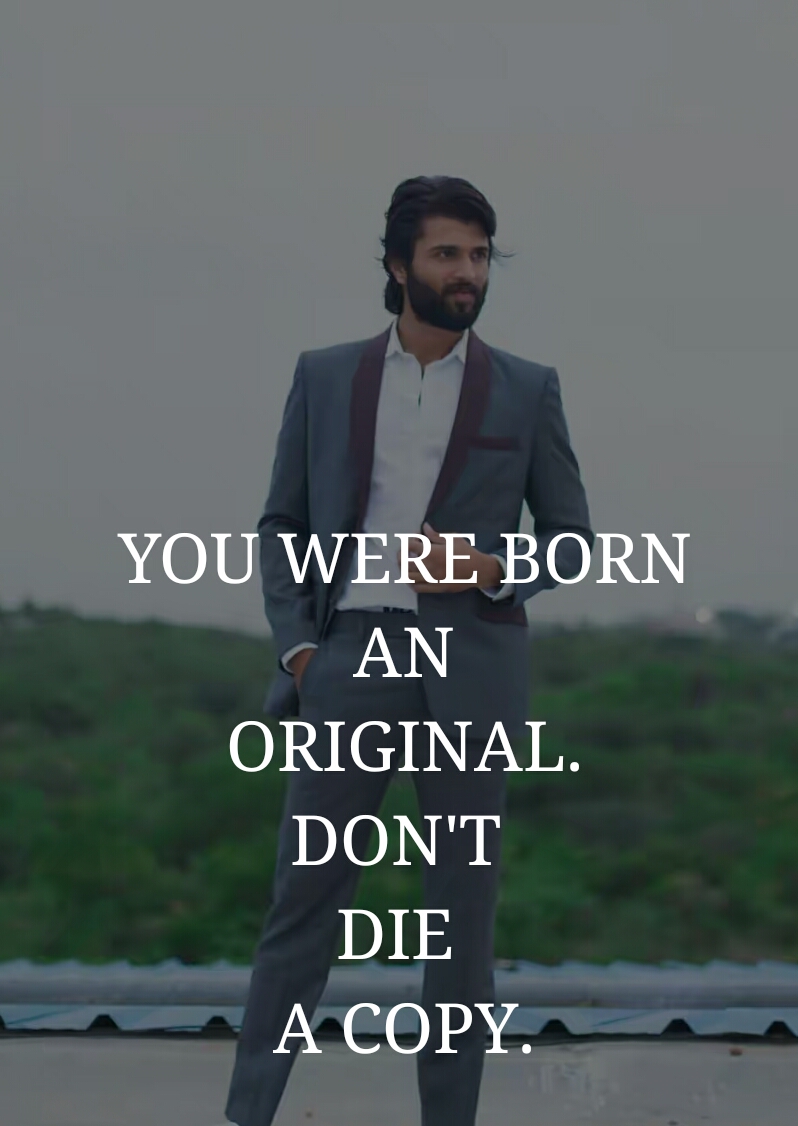 vijay devarakonda motivational quotes collection or images