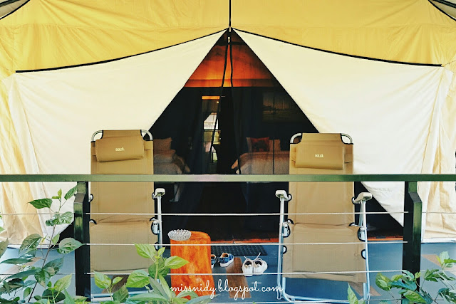 camping mewah di trizara resorts lembang