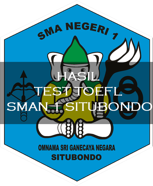 Hasil test TOEFL SMAN 1 Situbondo 2016 OFFICIAL WEBSITE OSIS JONG