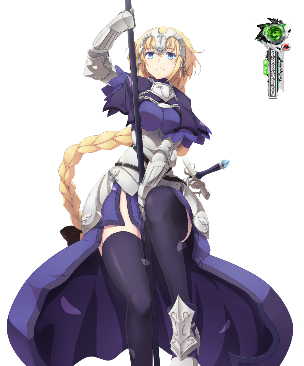 Fate/Apocrypha:Jeanne d'arc Kakoii Ruler Render | ORS Anime Renders