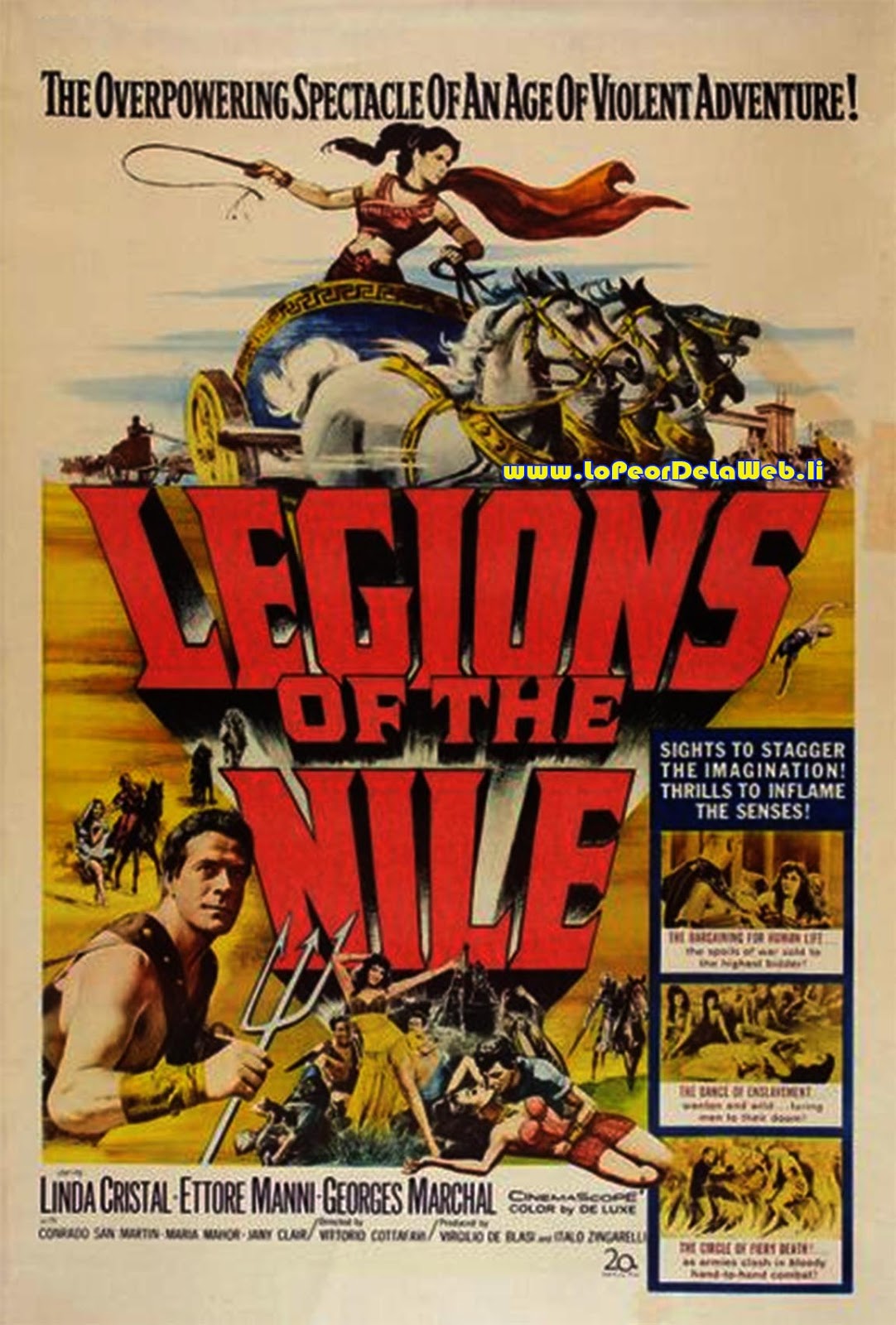 Las Legiones de Cleopatra (1959 / Linda Cristal / Español)