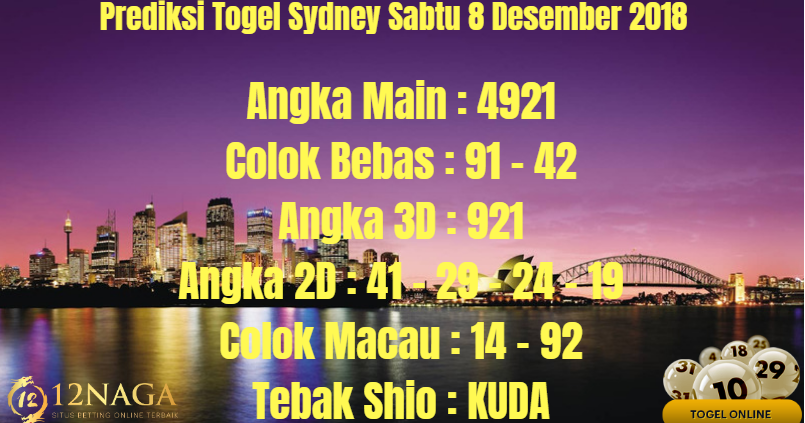 43 Prediksi sydney dijamin tembus
