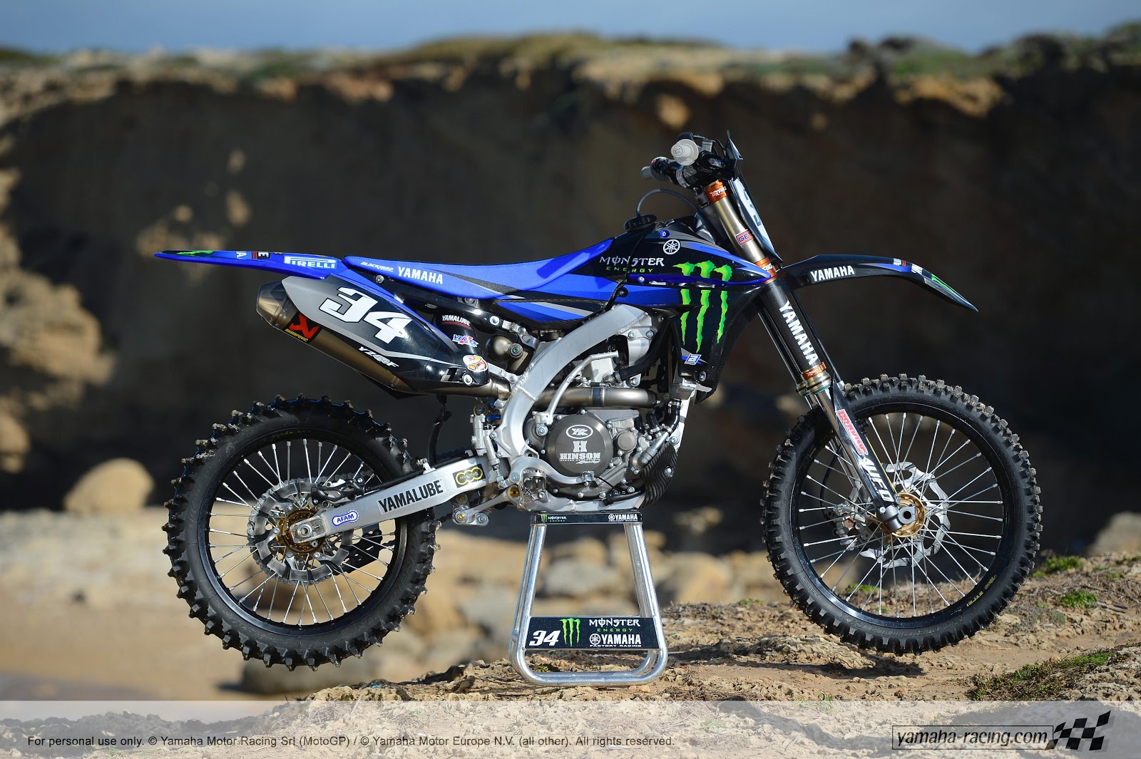 Racing Cafè Yamaha YZ 450 FM MX1 Team Monster Energy Yamaha 2013
