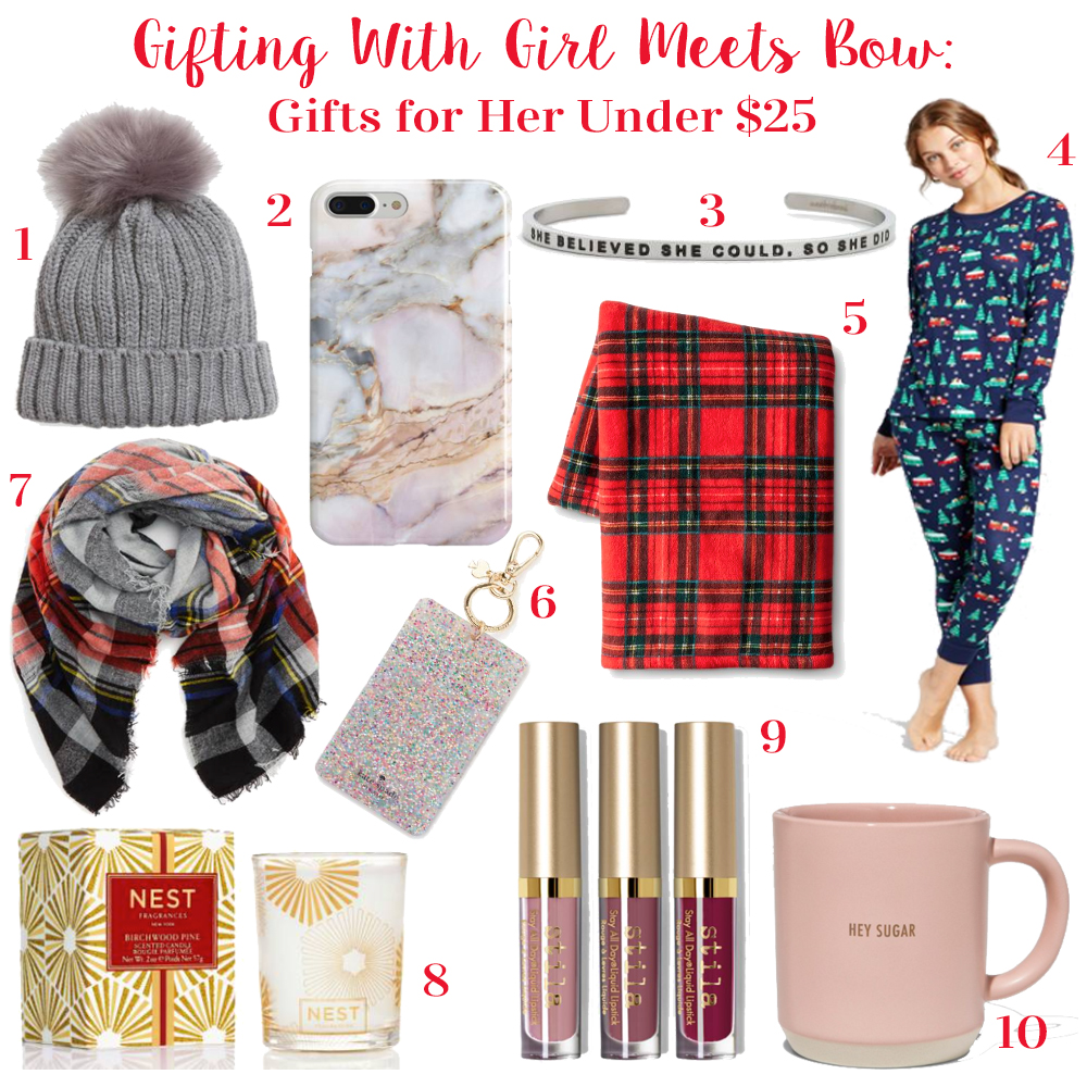 Holiday Gift Guide Launch! Gifts for Her Under $25