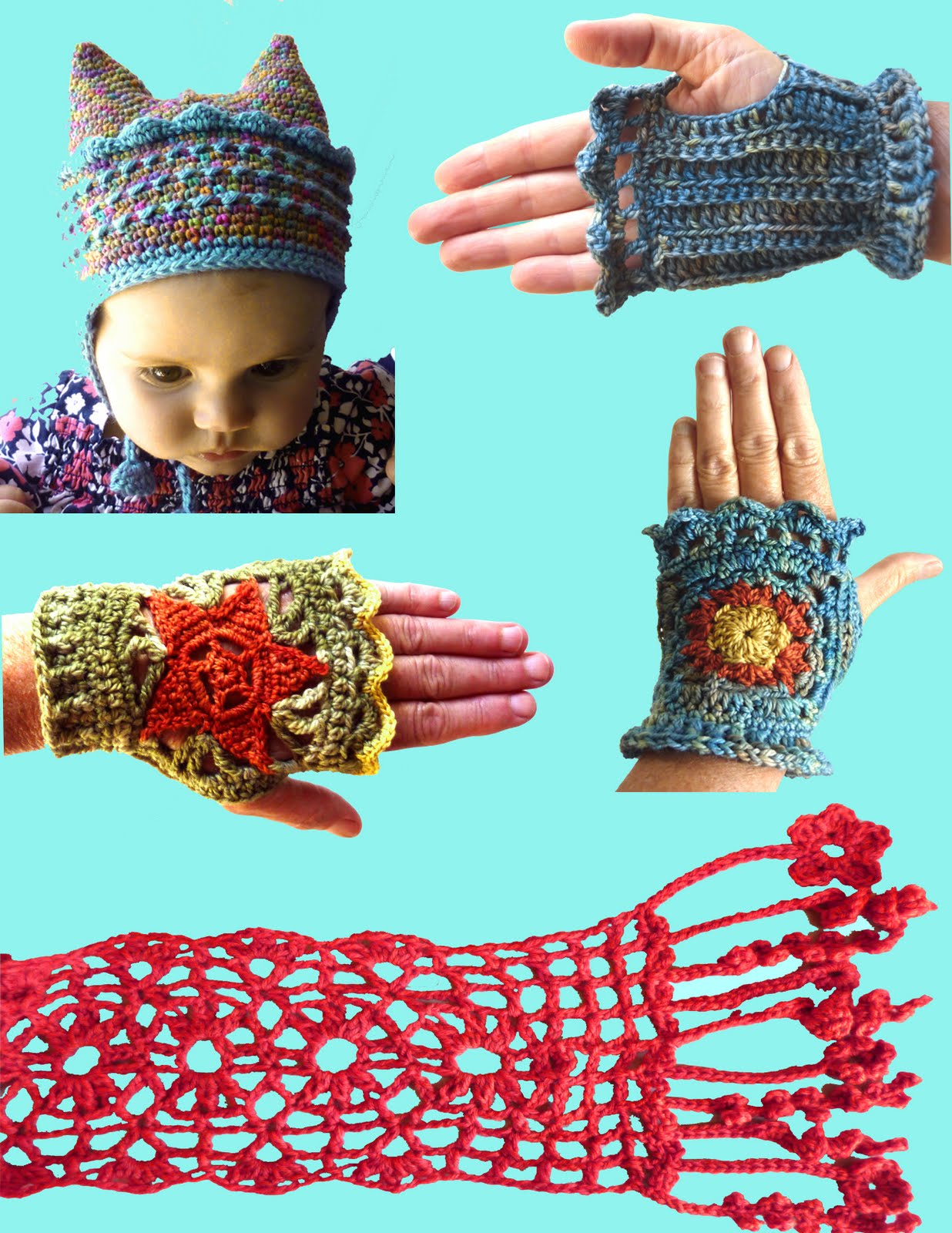 Crochet desde El Tabo : Bufandas en crochet Crochet Scarf