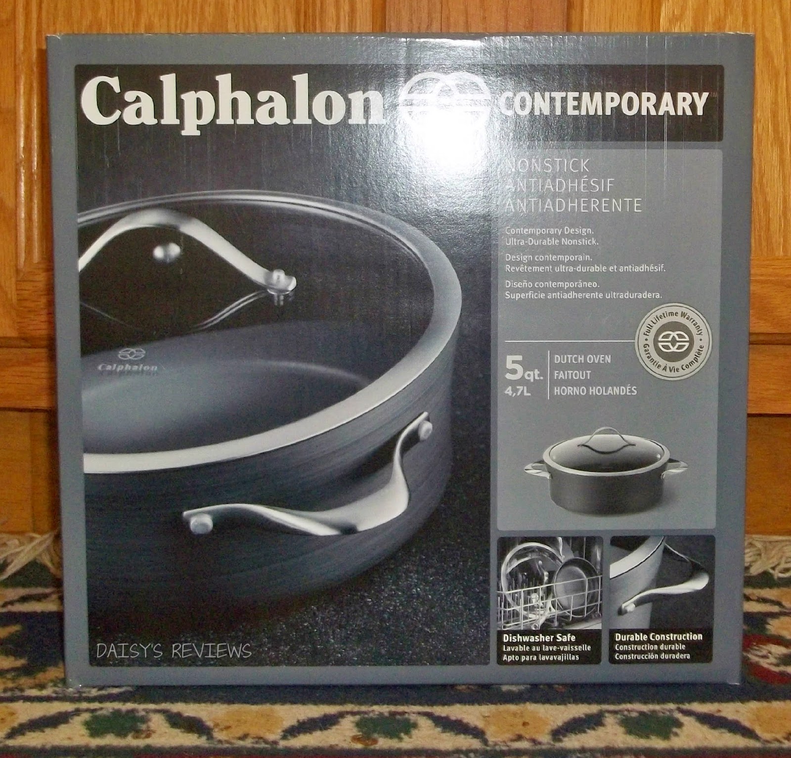 To Daisy's Reviews Calphalon Contemporary Nonstick Dutch Oven