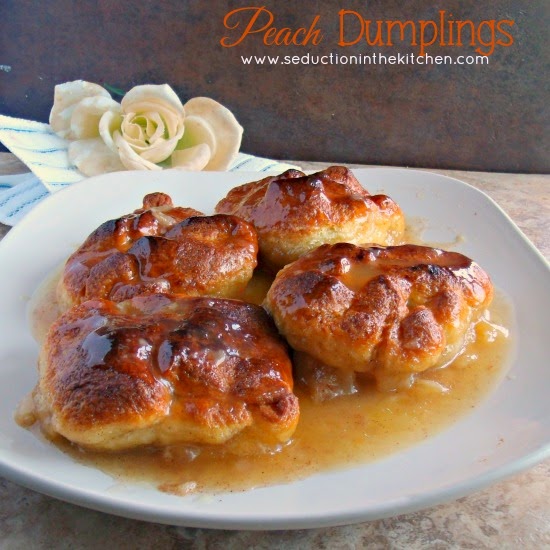 Peach Dumplings