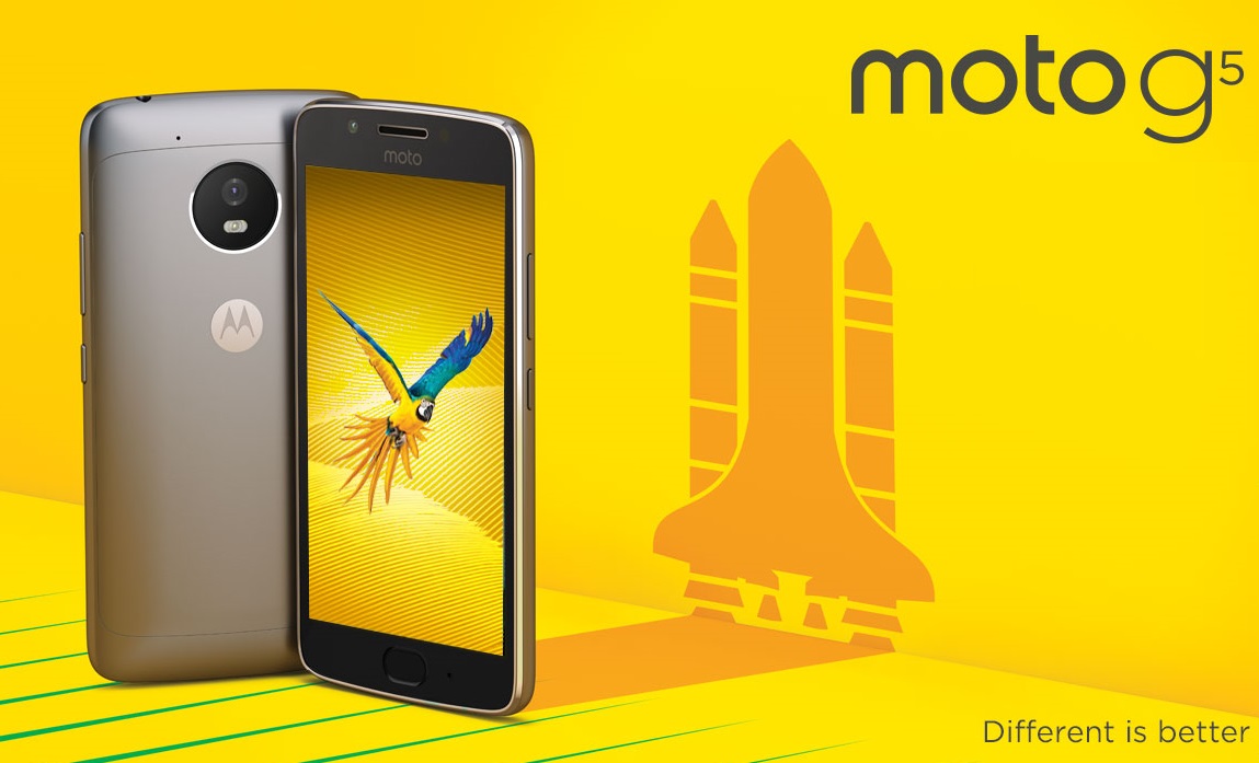 Motorola Moto G5 Official Specs