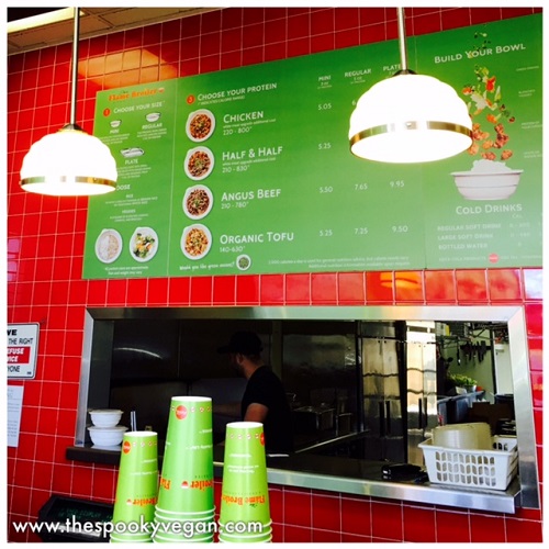 The Spooky Vegan New Vegan Bowls at Flame Broiler