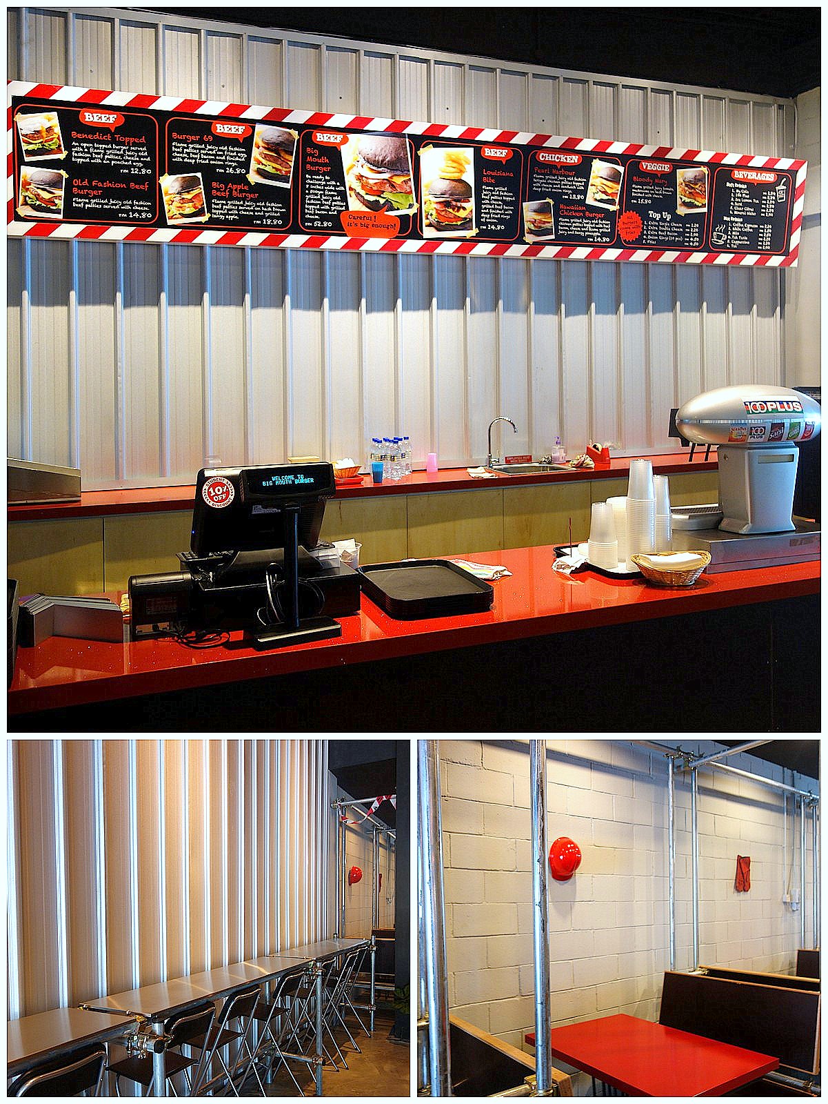 Eat Drink KL Big Mouth Burger Bandar Sunway