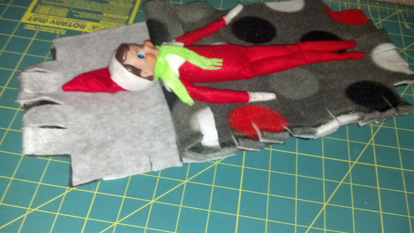 Learning As I Sew...bake, cut, and create Elf on the Shelf DIY