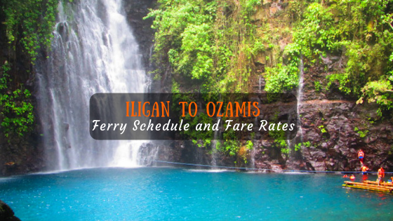 Iligan to Ozamis Ferry Schedule and Fare Rates