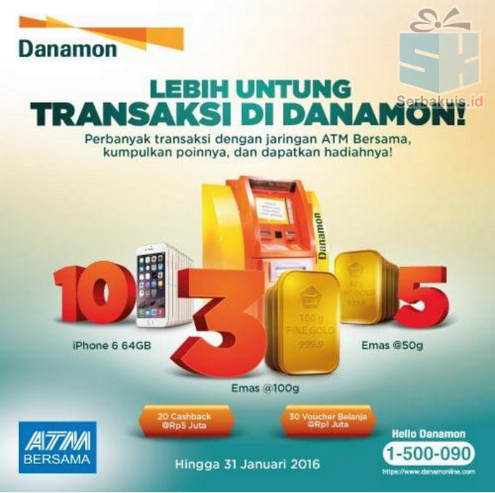 Promo Danamon ATM Bersama