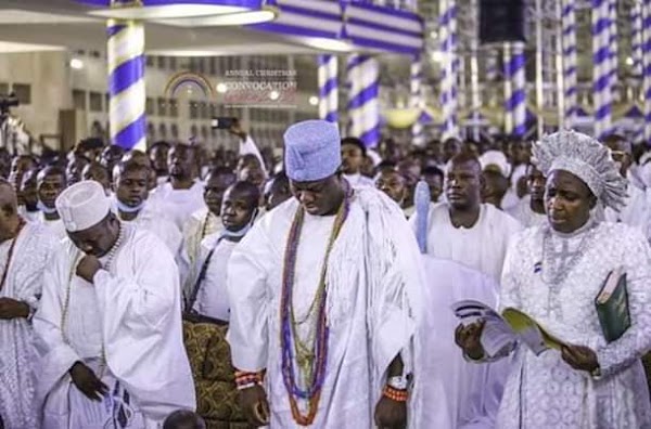 6 things celestians should note from Ooni's reading of the first Bible lesson