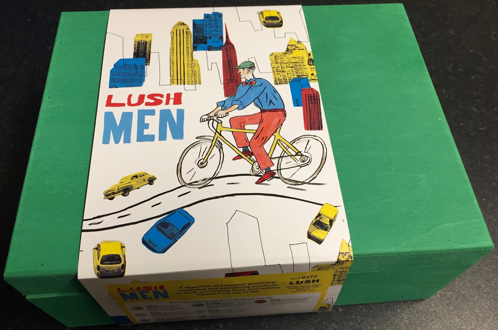 All Things Lush UK: Lush Men Wooden Box Gift Set All Things Lush UK: Lush Men Wooden Box Gift Set
