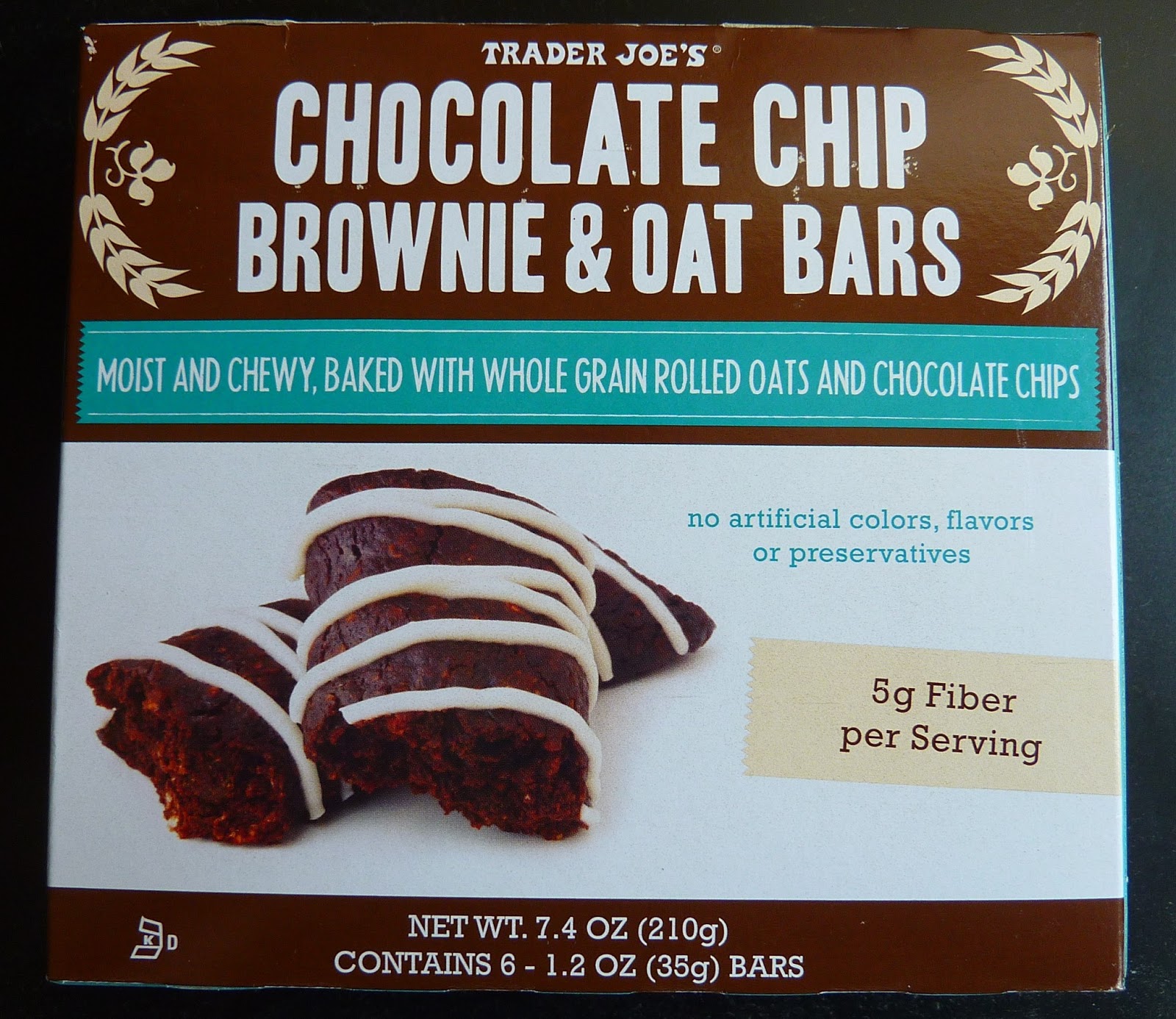 What's Good at Trader Joe's? Trader Joe's Chocolate Chip Brownie & Oat Bars