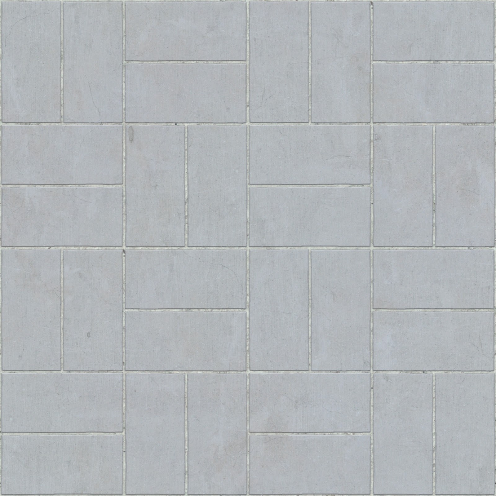 Brick smooth tiles seamless texture 2048x2048