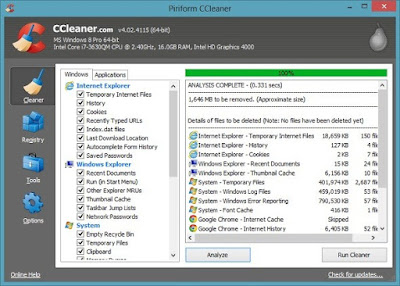 تحميل برنامج تنظيف الجهاز Ccleaner للكمبيوتر اخر اصدار مجانا برابط مباشر