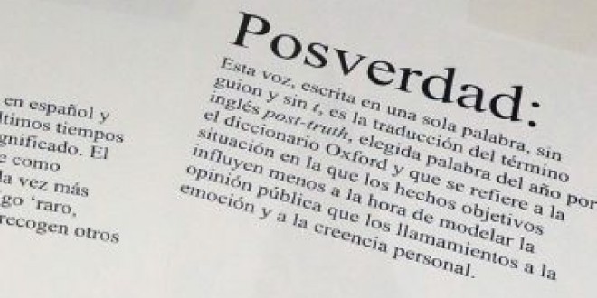 Resultado de imagen para Ejemplos de posverdad en opinión pública