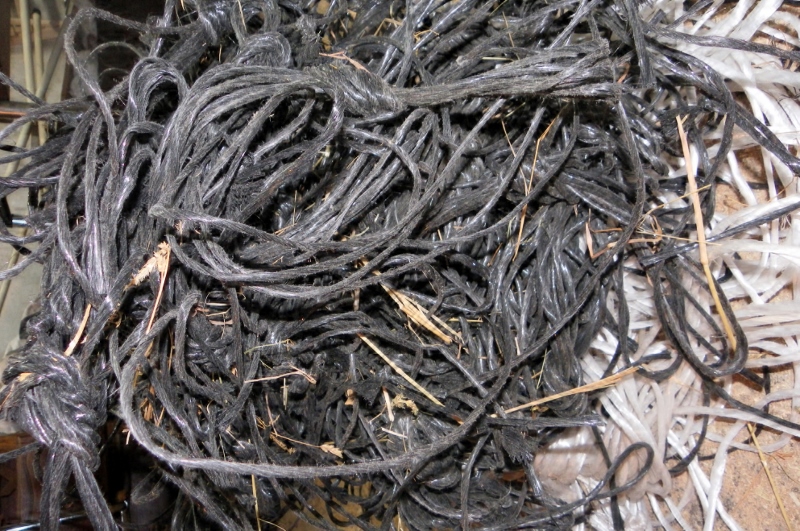 recyclage et réutilisation de ficelle agricole, réalisation de sac recyclés recyclage et réutilisation de ficelle agricole, réalisation de sac recyclés