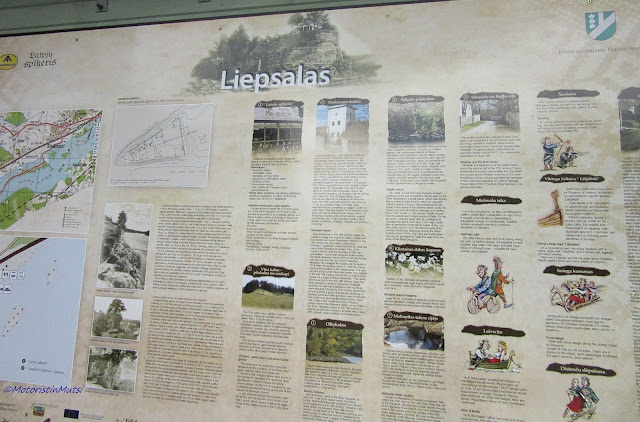 Liepsalas info board