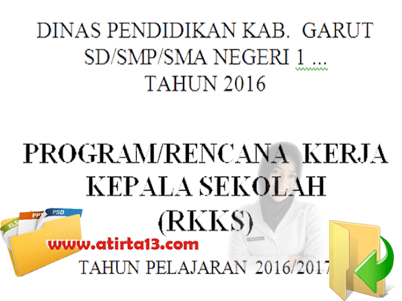 Program/Rencana Kerja Kepala Sekolah ( Rkks ) Sd Smp Sma Terbaru 2016
Format Words