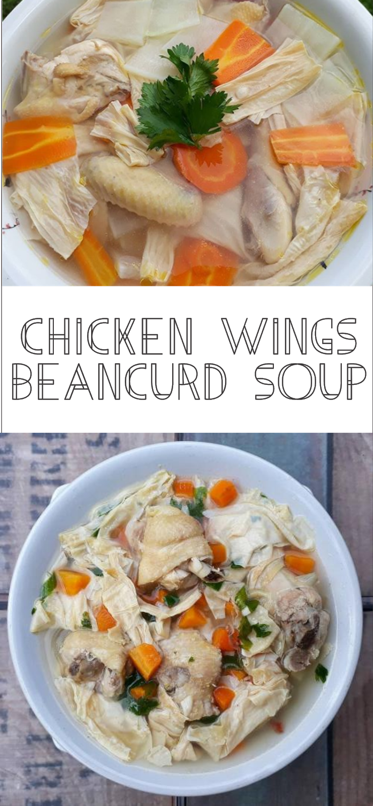 Chicken Wings Beancurd Soup Floats CO