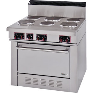 Bếp âu 6 họng điện dùng cho nhà hàng khách sạn Bếp công nghiệp bếp âu công nghiệp 6 họng