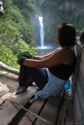 View of Tappiya Falls